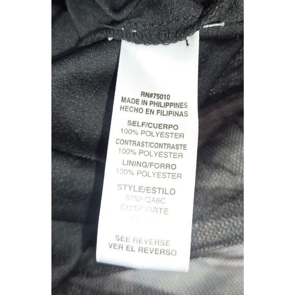 City Triangles Backless Formal Dress Juniors‎ 11 Black Pink Floral Skirt Flare - Picture 4 of 16